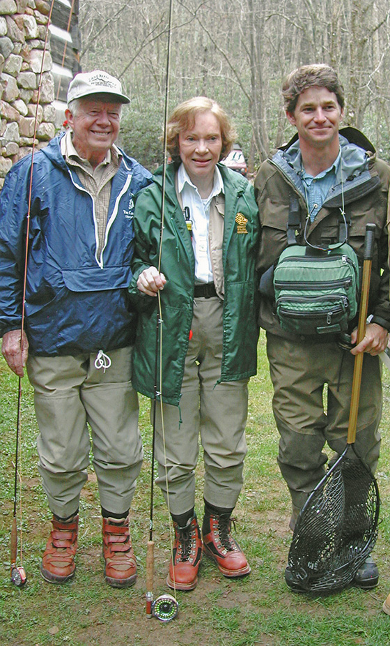 Guiding the President and First Lady